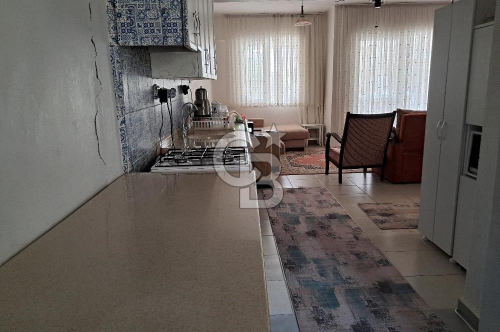 CENNET KOY'A 500 M ALTINKUMDA BAKIMLI, EŞYALI, DENİZ MANZARALI