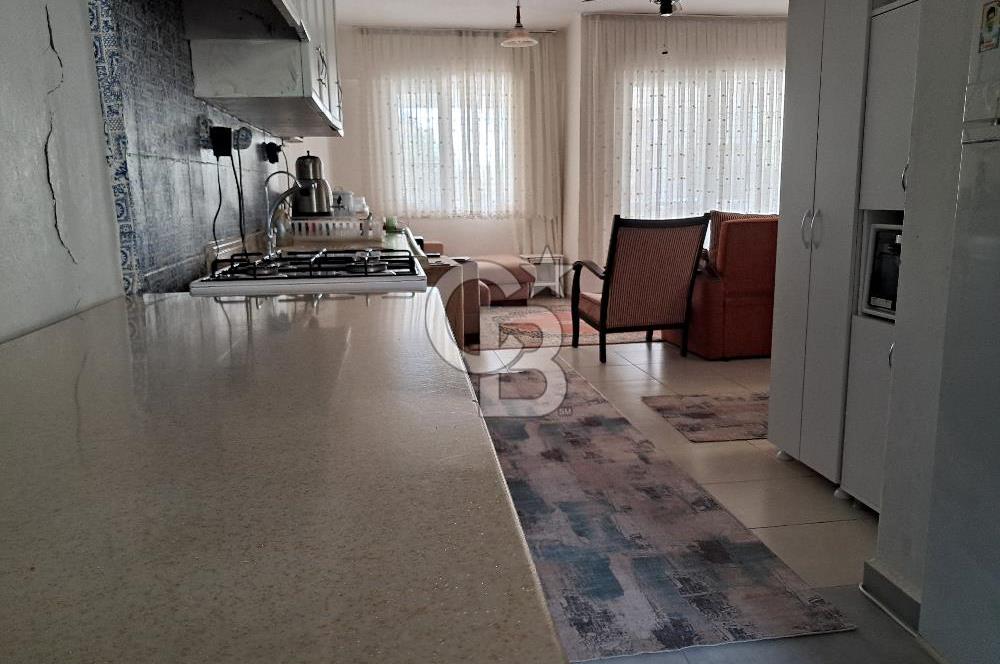 CENNET KOY'A 500 M ALTINKUMDA BAKIMLI, EŞYALI, DENİZ MANZARALI