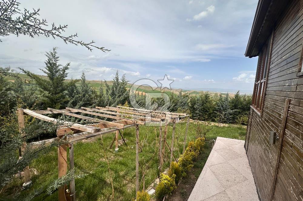 Pursaklar Abadan'da Eşyalı Satılık 500 m2 Hobi Bahçesi ve Evi