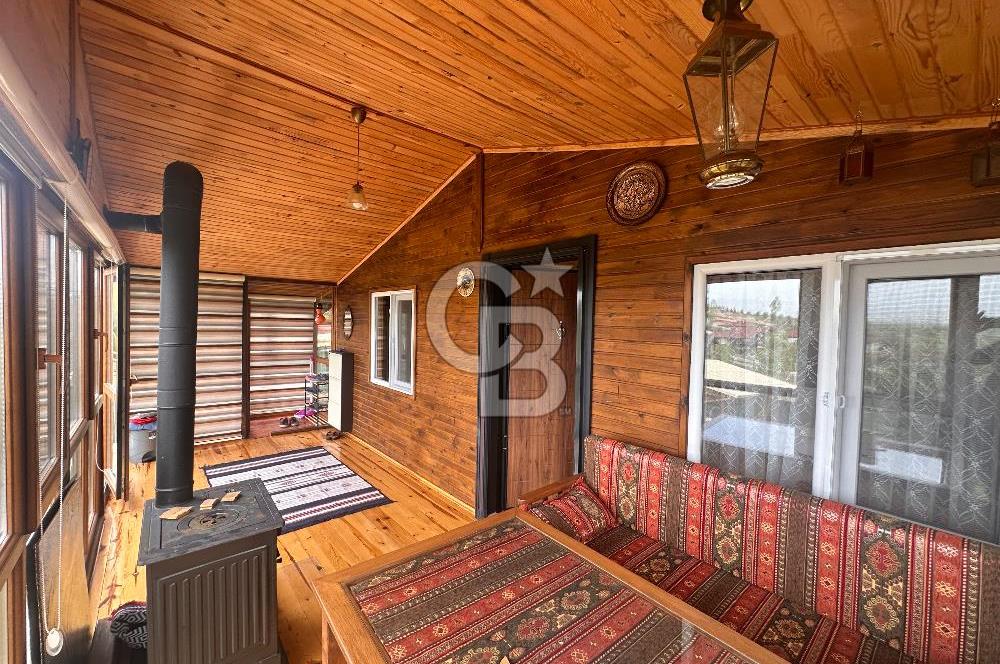 Pursaklar Abadan'da Eşyalı Satılık 500 m2 Hobi Bahçesi ve Evi