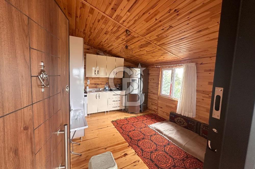 Pursaklar Abadan'da Eşyalı Satılık 500 m2 Hobi Bahçesi ve Evi