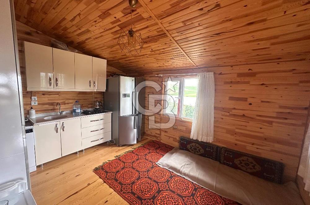 Pursaklar Abadan'da Eşyalı Satılık 500 m2 Hobi Bahçesi ve Evi