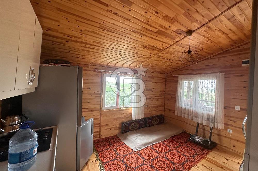 Pursaklar Abadan'da Eşyalı Satılık 500 m2 Hobi Bahçesi ve Evi