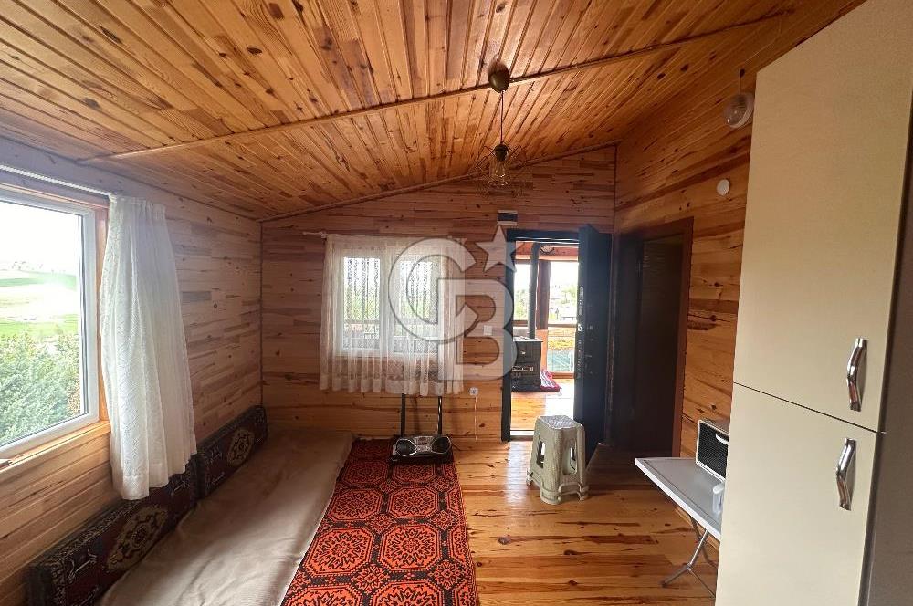 Pursaklar Abadan'da Eşyalı Satılık 500 m2 Hobi Bahçesi ve Evi