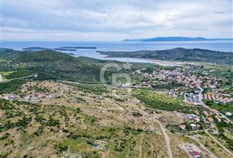 DİKİLİ BADEMLİ DE DENİZ MANZARALI 300 M2 SATILIK ARSA