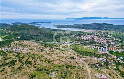 DİKİLİ BADEMLİ DE DENİZ MANZARALI 300 M2 SATILIK ARSA