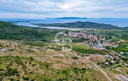 DİKİLİ BADEMLİ DE DENİZ MANZARALI 300 M2 SATILIK ARSA