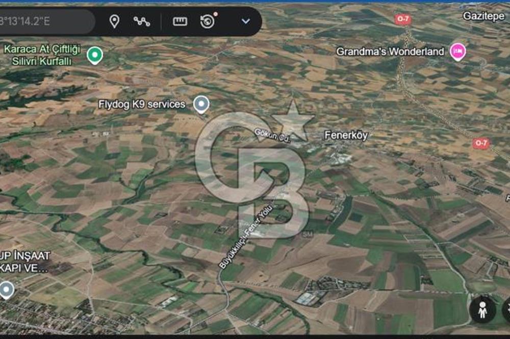 CB THETA 'DAN SİLİVRİ FENERKÖYDE SATILIK 349 M2 ARSA YOL ÜSTÜ