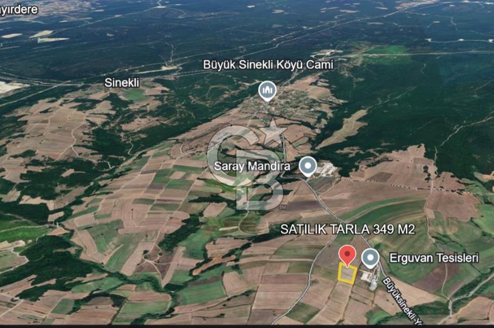 CB THETA 'DAN SİLİVRİ FENERKÖYDE SATILIK 349 M2 ARSA YOL ÜSTÜ