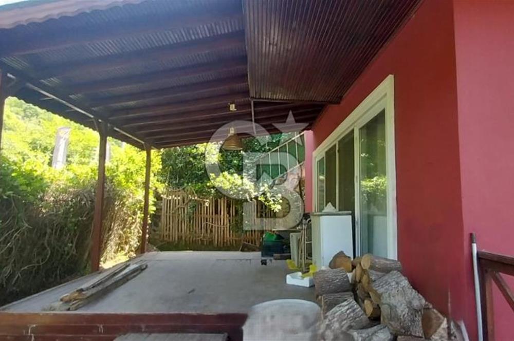  Şile Ağva Merkezde Nehir Kenarında, 2 ayrı daireli Müstakil Ev ve 800 m2 Bahçe 