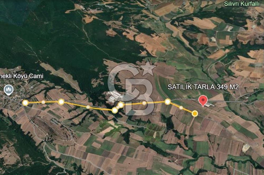CB THETA 'DAN SİLİVRİ FENERKÖYDE SATILIK 349 M2 ARSA YOL ÜSTÜ