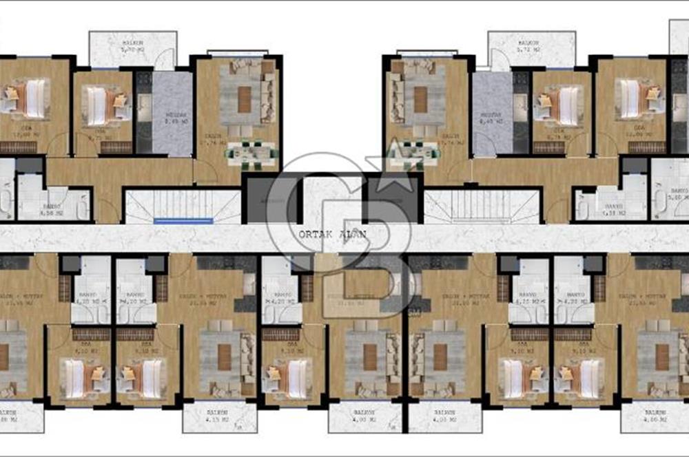 Gelibolu Yazıcızade Mahallesi Deniz Manzaralı Satılık 3+1 Daire 