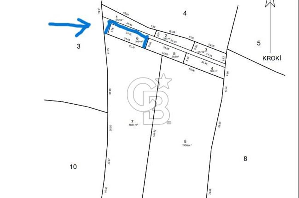 CB THETA 'DAN SİLİVRİ FENERKÖYDE SATILIK 349 M2 ARSA YOL ÜSTÜ