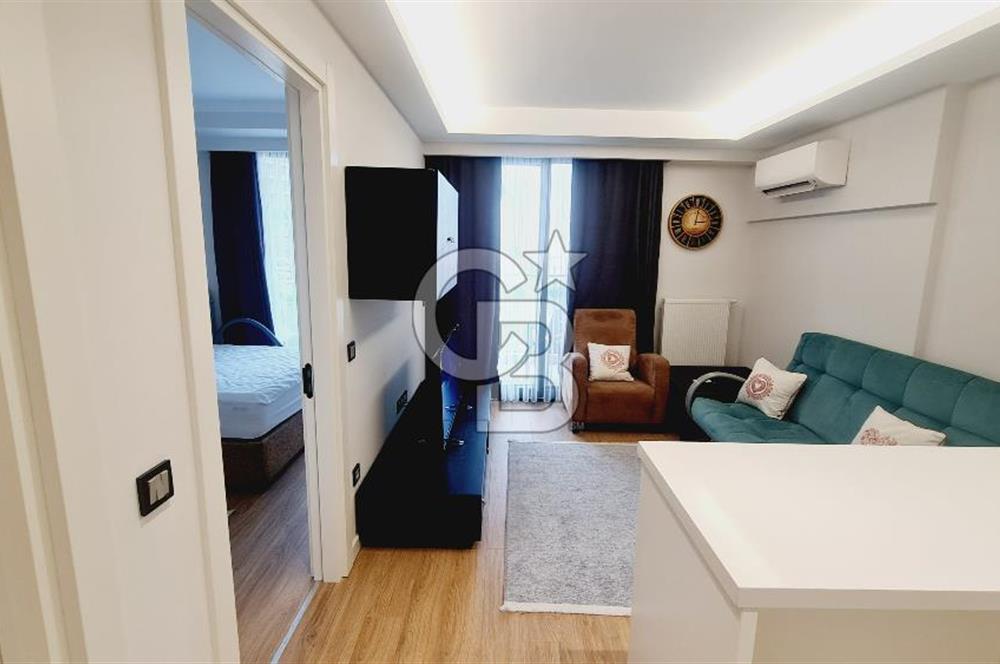 Manisa Meydan Sitesi Havuz Cephe Eşyalı Kiralık 1+1 Daire