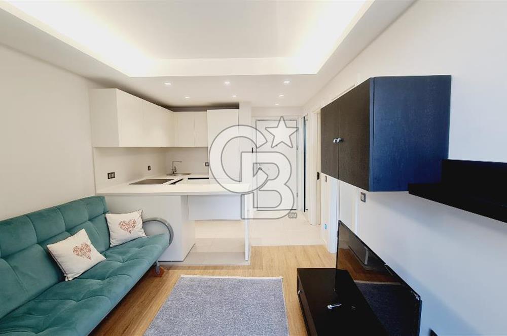Manisa Meydan Sitesi Havuz Cephe Eşyalı Kiralık 1+1 Daire