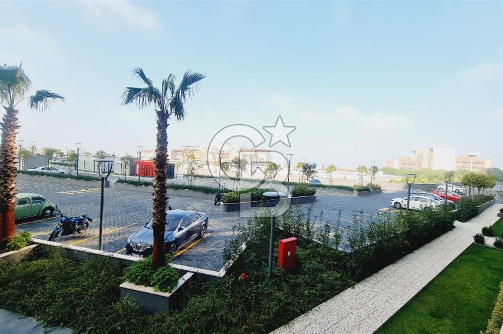 Manisa Meydan Sitesi Havuz Cephe Eşyalı Kiralık 1+1 Daire