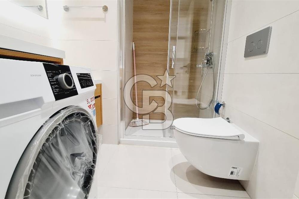 Manisa Meydan Sitesi Havuz Cephe Eşyalı Kiralık 1+1 Daire