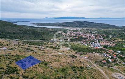 DİKİLİ BADEMLİ DE DENİZ MANZARALI 300 M2 SATILIK ARSA