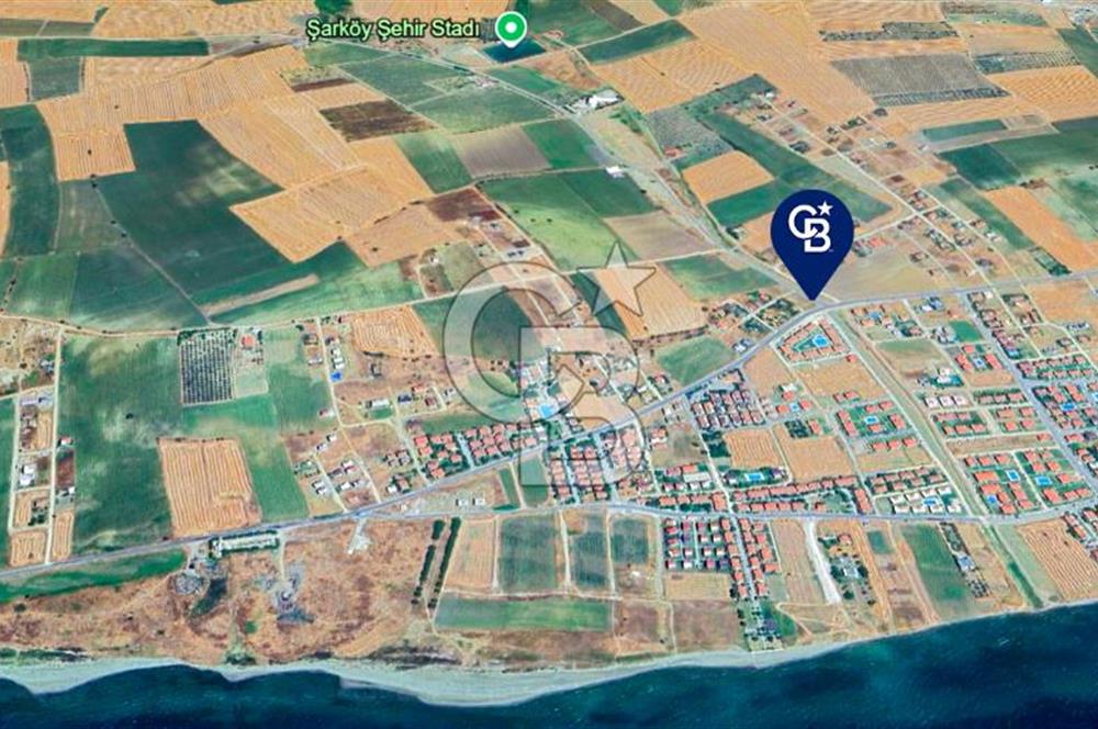 ŞARKÖY İSTİKLAL'DE ÖNÜ KAPANMAZ YOLA CEPHELİ DENİZ MANZARALI ARSA