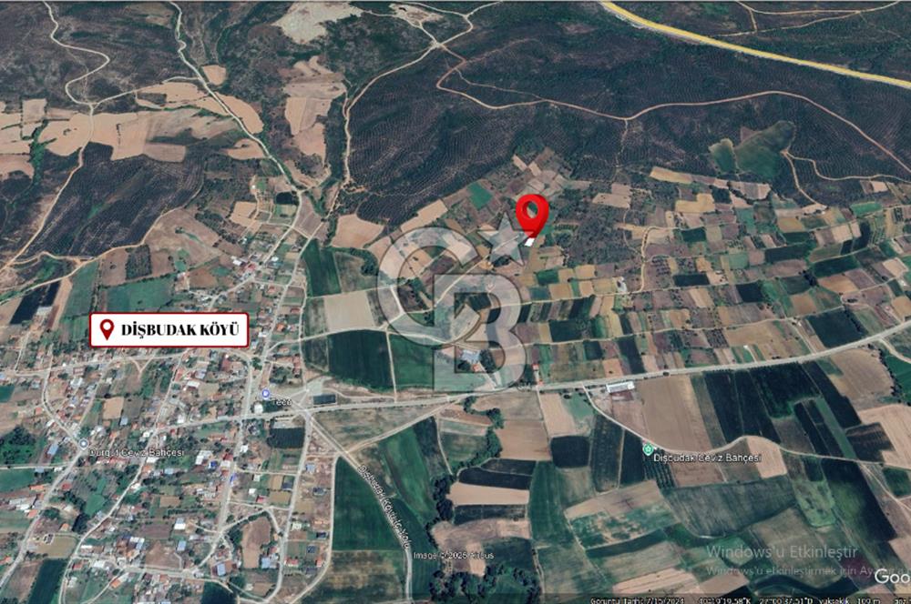 ÇANAKKALE LAPSEKİ DİŞBUDAK KÖYÜ SATILIK ARAZİ