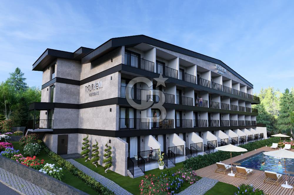 KABAOĞLU TOREM RESİDENCE SATILIK 1+1 BAHÇE & ÇATI DUBLEKSLER