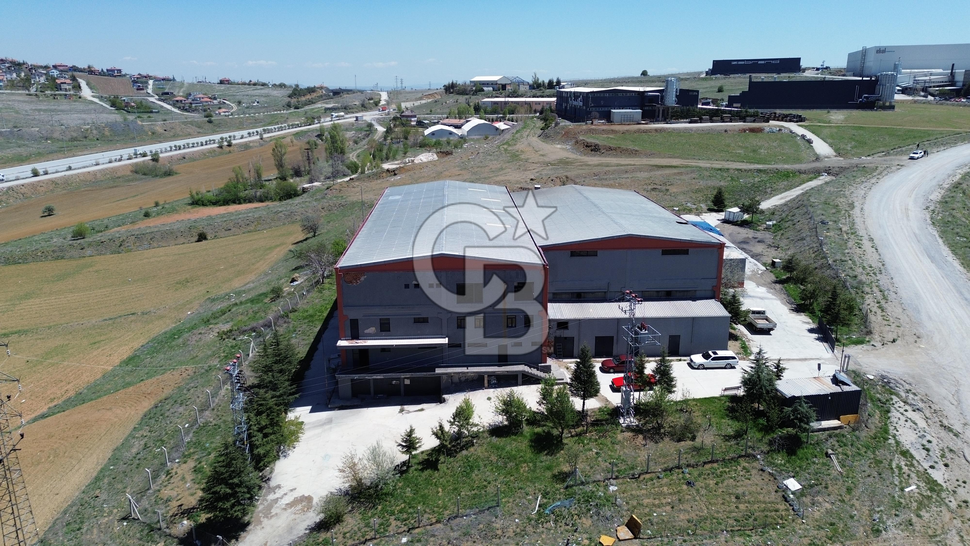 DEV FABRİKA/5400 m2 KAPALI ALAN/KİRACISIZ/8701 M2 ARAZİ ÜZERİNDE
