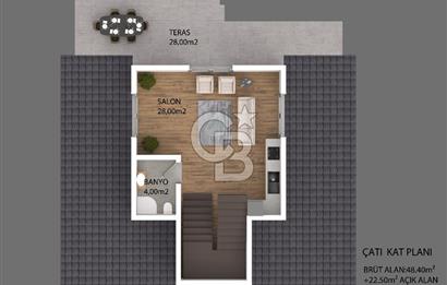 İZMİT KABAOĞLU'NDA SİTE İÇİNDE SATILIK 4+2 APLUS TRİPLEKS VİLLA