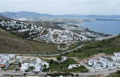 Bodrum Bağla'da Satılık Villa İmarlı Arsa