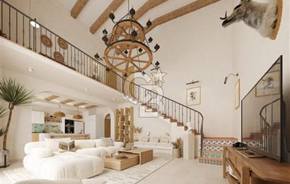 FOÇA KOZBEYLİ'DE DOĞA SİTESİNDE LOFT DUBLEKSLER