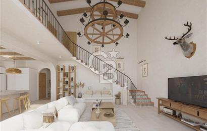 FOÇA KOZBEYLİ'DE DOĞA SİTESİNDE LOFT DUBLEKSLER