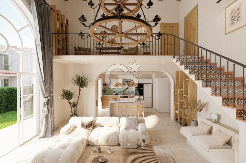 FOÇA KOZBEYLİ'DE DOĞA SİTESİNDE LOFT DUBLEKSLER