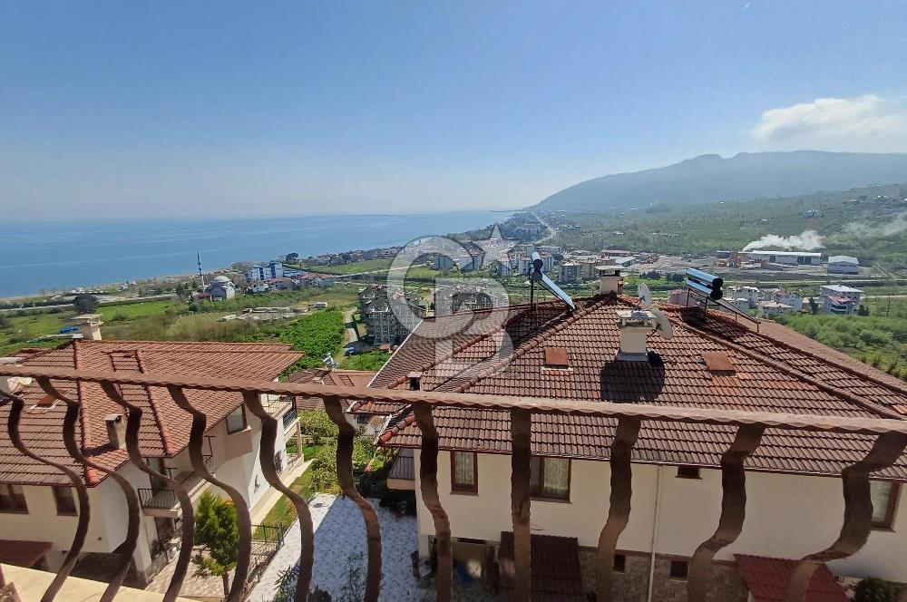 ORDU PERŞEMBE'DE DENİZ MANZARALI NATAMAM SATILIK VİLLA