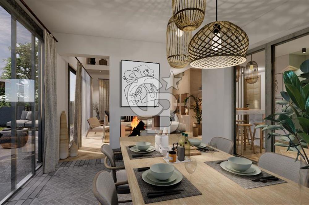 Assos Paşaköy Terra Vita da Midilli Manzaralı Satılık Villa