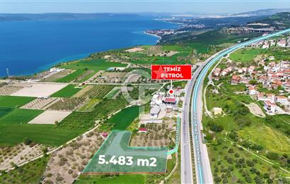 İntepe'de Yola 40m Cepheli, 5.483 m² Satılık Fırsat Tarla!
