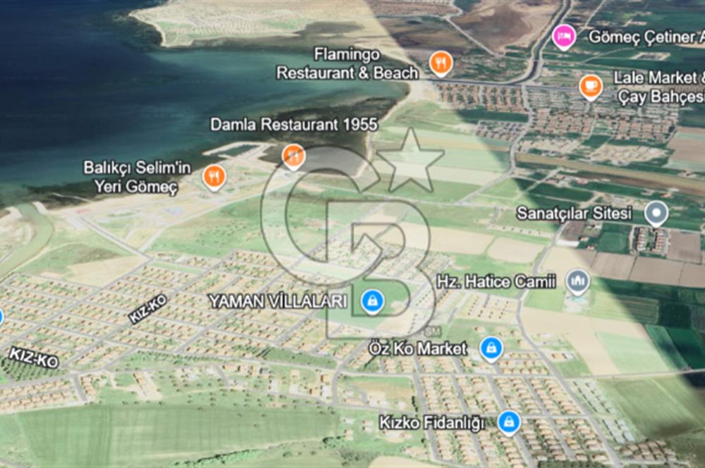 Balıkesir Gömeç Yaya Satılık 433 M2 Villa İmarlı Müstakil Arsa