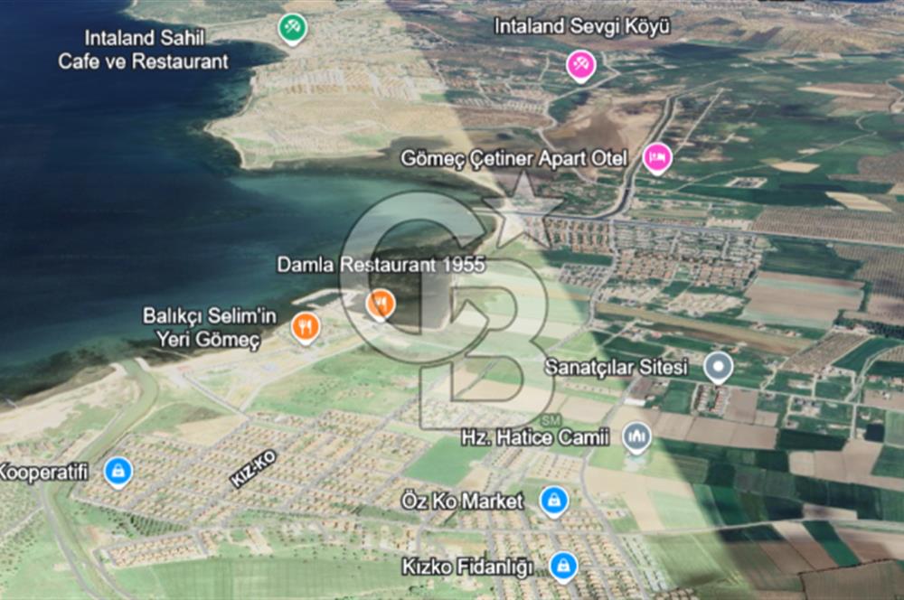 Balıkesir Gömeç Yaya Satılık 433 M2 Villa İmarlı Müstakil Arsa