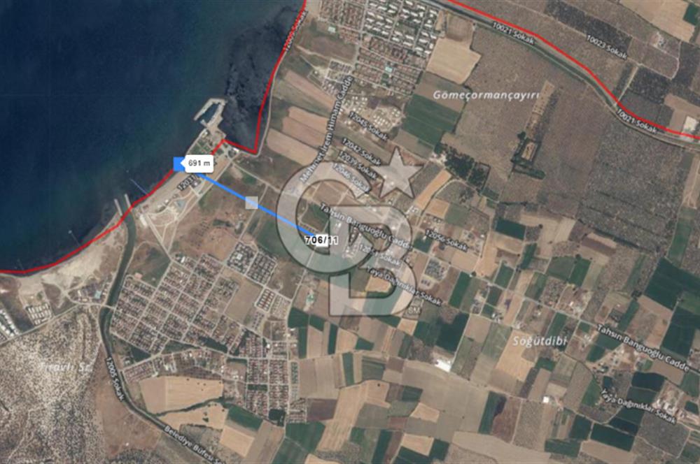 Balıkesir Gömeç Yaya Satılık 433 M2 Villa İmarlı Müstakil Arsa