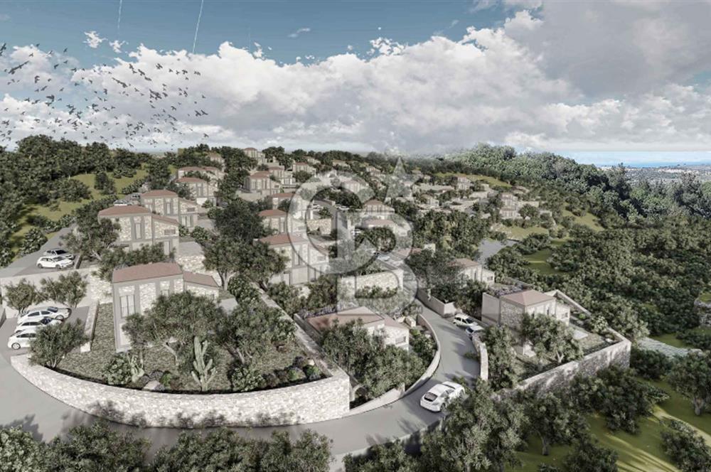 Assos Paşaköy Terra Vita da Midilli Manzaralı Satılık Villa