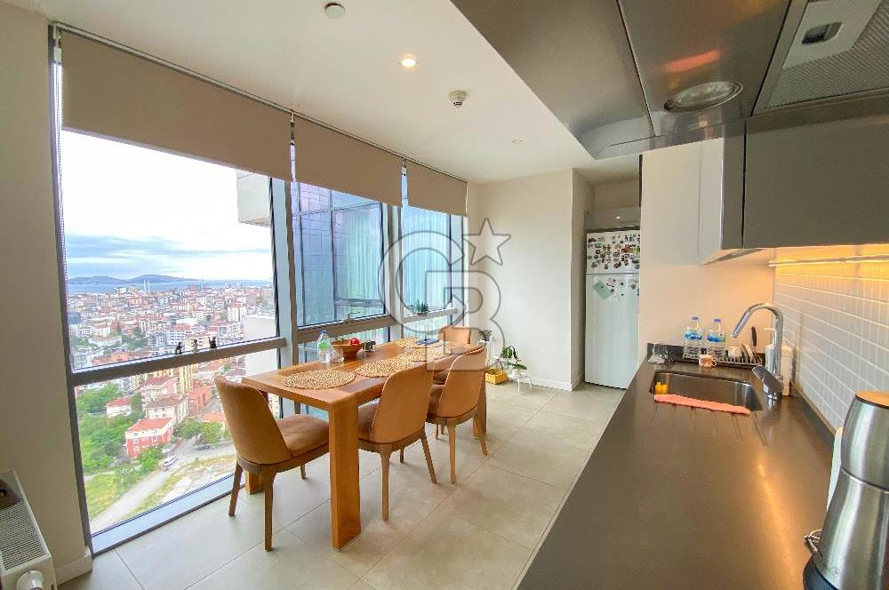 KARTAL MANZARA ADALAR SİTESİ FULL DENİZ MANZARALI 3+1 DAİRE 200 m2