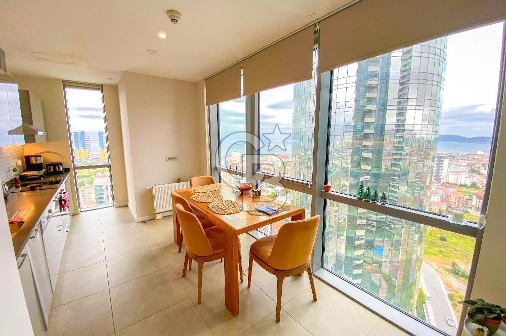 KARTAL MANZARA ADALAR SİTESİ FULL DENİZ MANZARALI 3+1 DAİRE 200 m2
