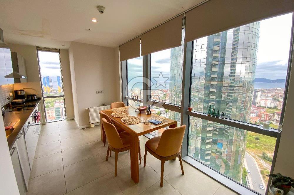 KARTAL MANZARA ADALAR SİTESİ FULL DENİZ MANZARALI 3+1 DAİRE 200 m2