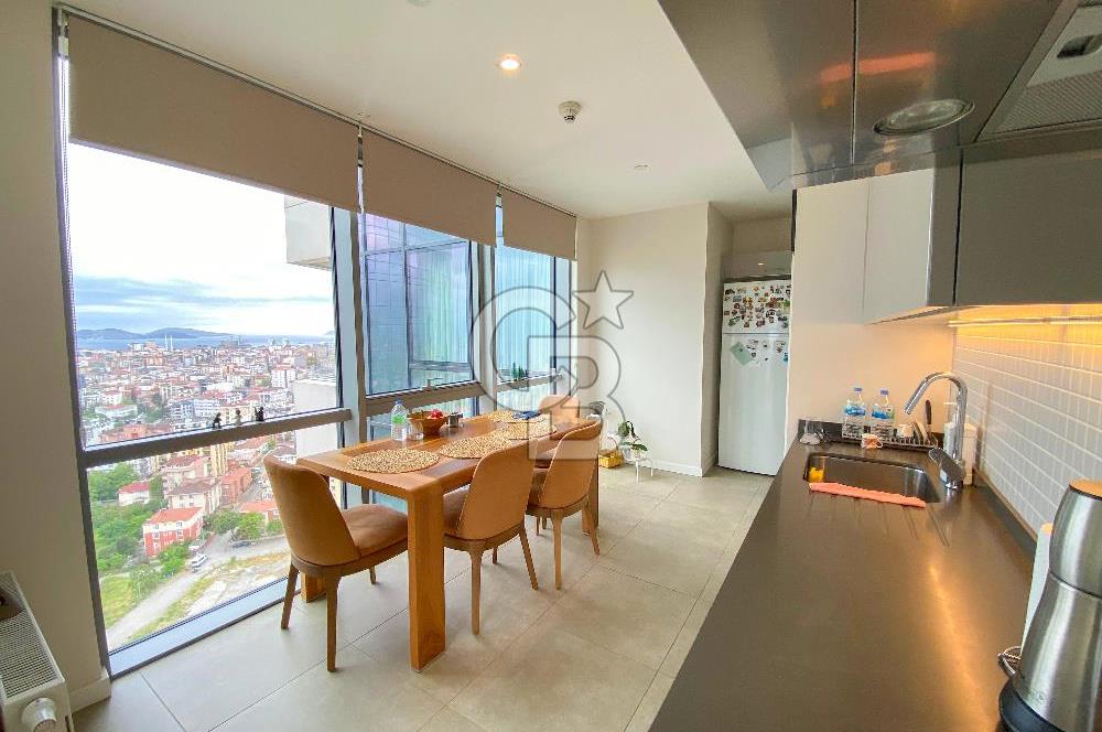 KARTAL MANZARA ADALAR SİTESİ FULL DENİZ MANZARALI 3+1 DAİRE 200 m2