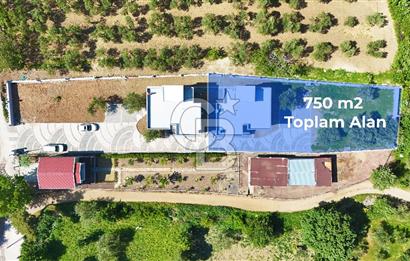 Çanakkale Lapseki Kangırlı'da Satılık 750 m² Bahçeli Villa