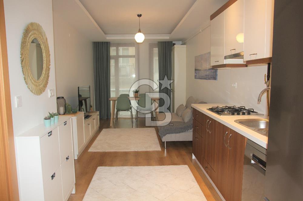 ŞİŞLİ MERKEZ'DE TEMİZ, KEYİFLİ EŞYALI 1+1 KİRALIK DAİRE