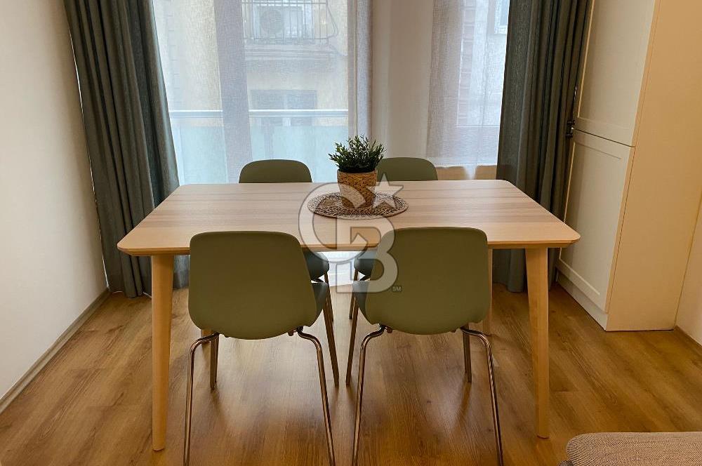 ŞİŞLİ MERKEZ'DE TEMİZ, KEYİFLİ EŞYALI 1+1 KİRALIK DAİRE