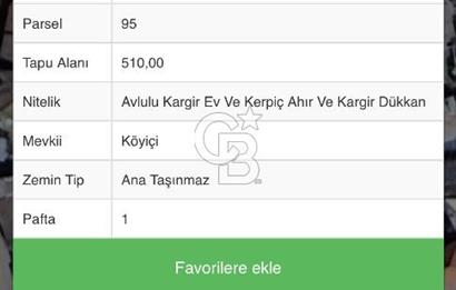 ÇAN HURMAKÖY'DE 510 M2 ALAN ÜZERİNDE SATILIK KARGİR EV