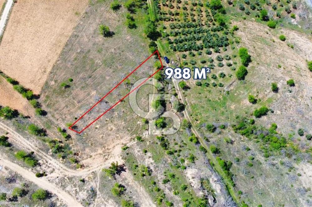 Günlüce Köyü'nde Yola Sıfır, Elektrik Sorunu Olmayan 988 m² Satılık Tarla