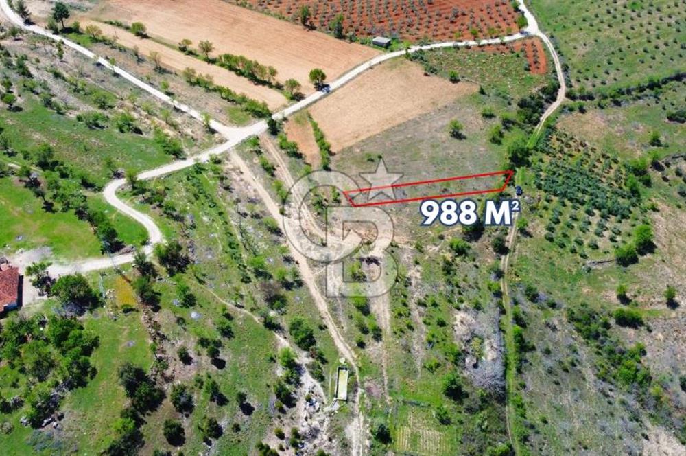 Günlüce Köyü'nde Yola Sıfır, Elektrik Sorunu Olmayan 988 m² Satılık Tarla