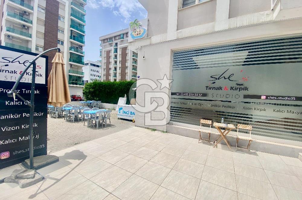 MUSELAND-KARŞIYAKA'DA DEVREN KİRALIK EŞYALI GÜZELLİK MERKEZİ