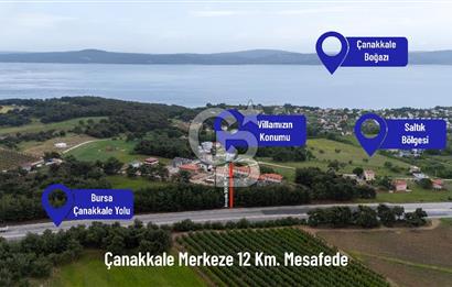 ÇANAKKALE MERKEZ SALTIK MEVKİİNDE MÜSTAKİL SATILIK 3+1 VİLLA